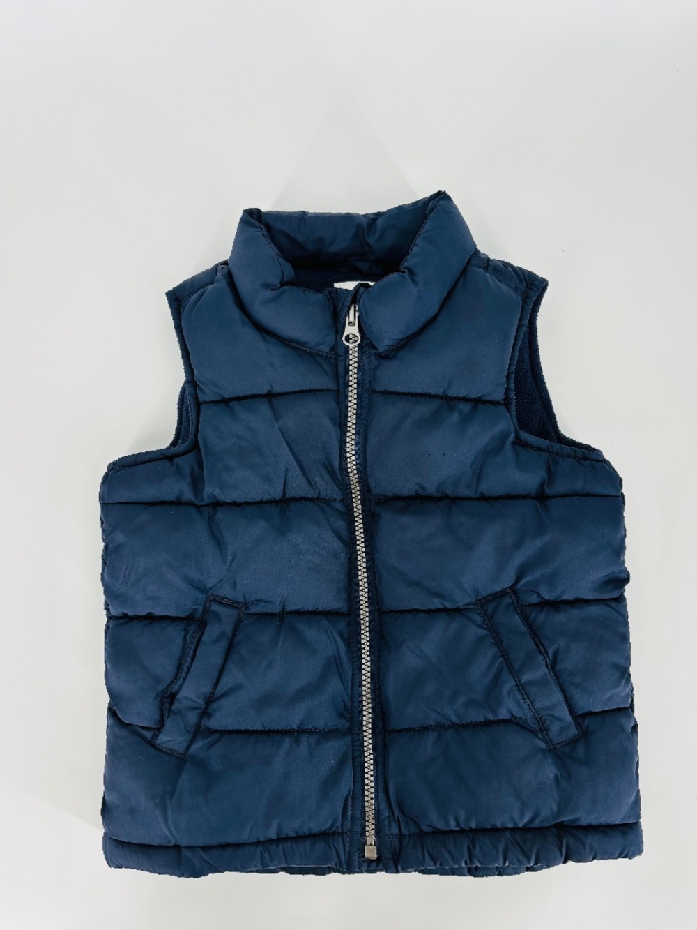 Kids Old Navy Frost Free Puffer Zip Vest Winter Apparel Size: 4T